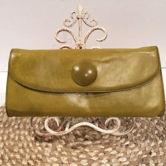 HOBO International Eden Leather Clutch - Picture 1 of 14